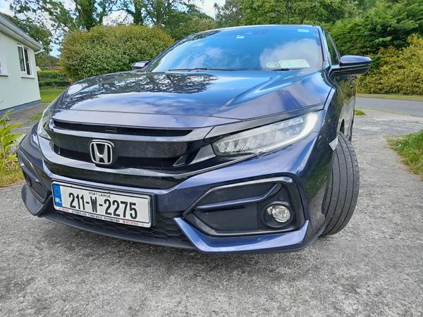 Honda Civic Hatchback, Petrol, 2021, Blue