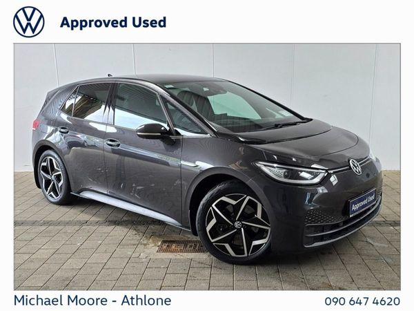 Volkswagen ID.3 Hatchback, Electric, 2022, Grey