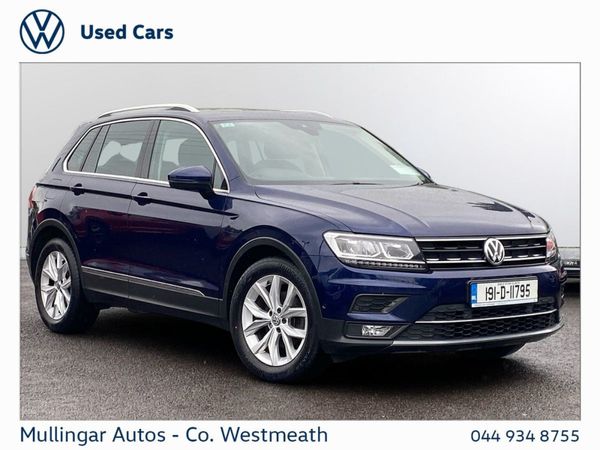 Volkswagen Tiguan SUV, Diesel, 2019, Blue