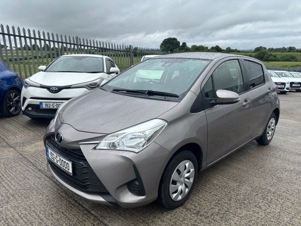 Toyota Vitz Hatchback, Petrol, 2019, Grey