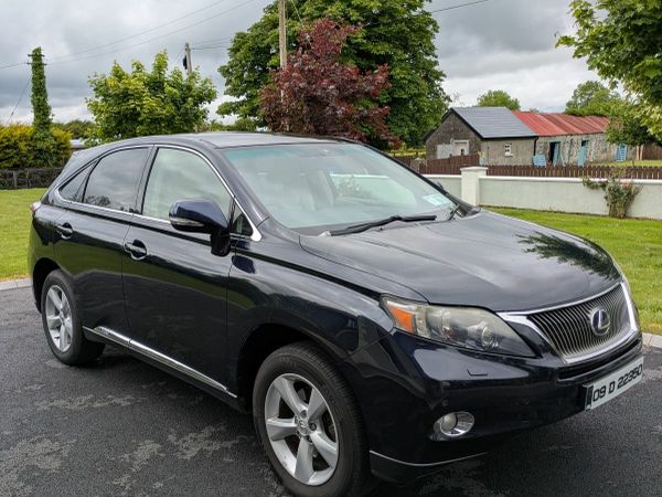 Lexus RX SUV, Petrol Hybrid, 2009, Blue