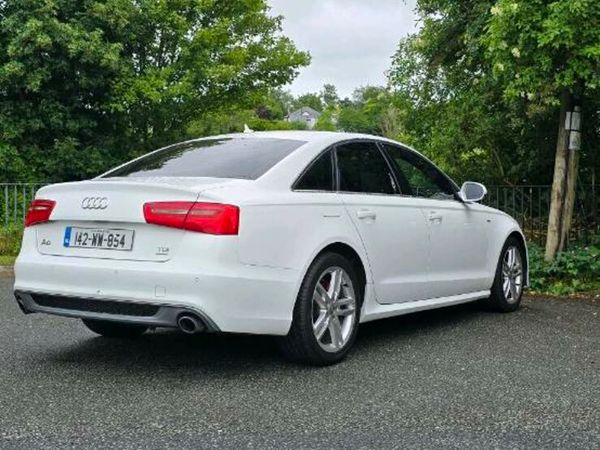 Audi A6 Saloon, Diesel, 2014, White