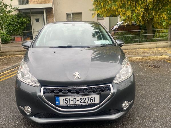 Peugeot 208 Hatchback, Petrol, 2015, Grey