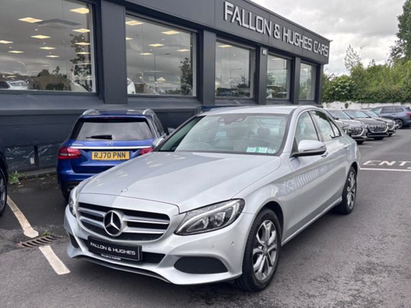 Mercedes-Benz C-Class Saloon, Petrol Plug-in Hybrid, 2015, Silver