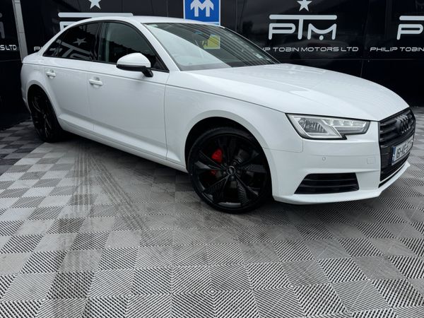 Audi A4 Saloon, Petrol, 2016, White