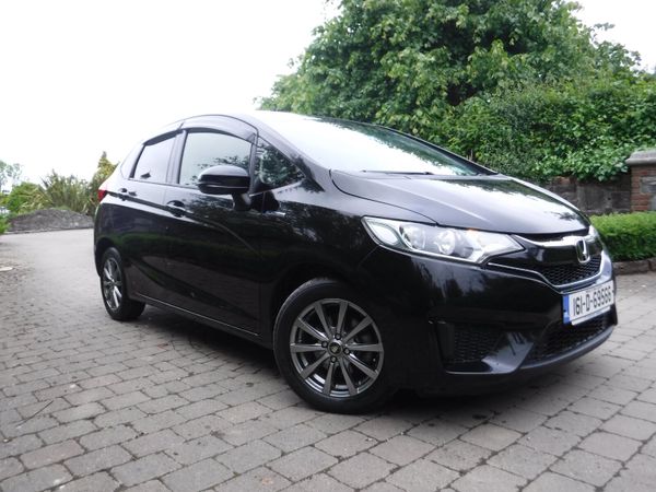Honda Fit Hatchback, Petrol Hybrid, 2016, Black
