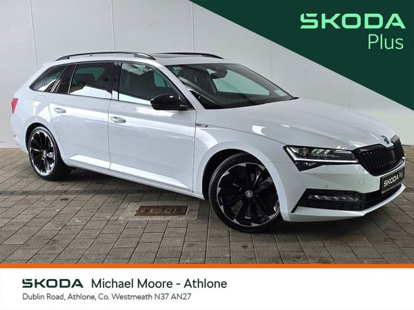 Skoda Superb Estate, Diesel, 2023, White