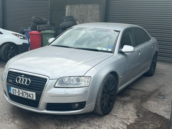 Audi A8 Saloon, Diesel, 2007, Silver