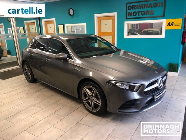 Mercedes-Benz A-Class Hatchback, Petrol Hybrid, 2021, Grey