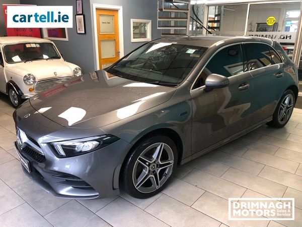 Mercedes-Benz A-Class Hatchback, Petrol Hybrid, 2021, Grey