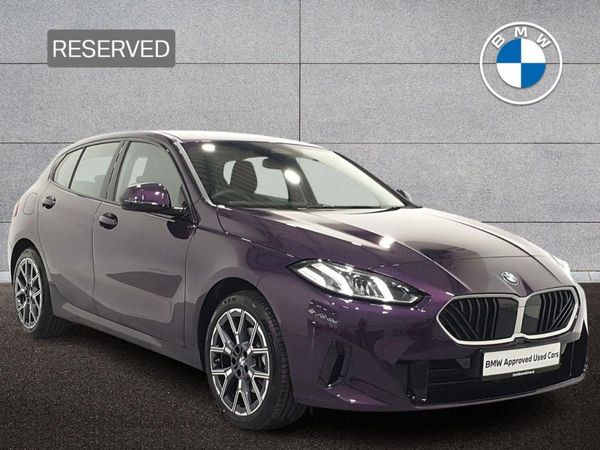 BMW 1-Series Hatchback, Petrol Hybrid, 2025, Purple