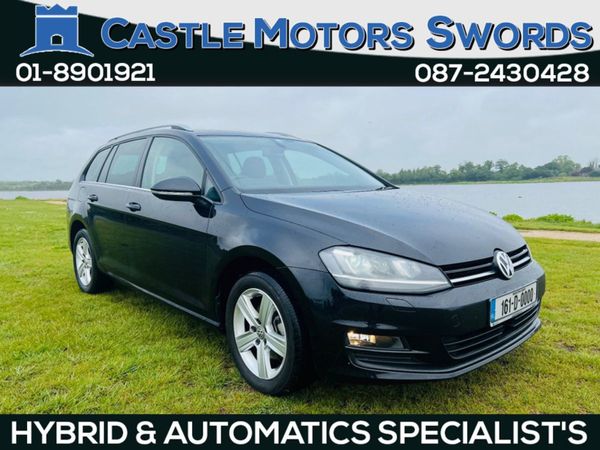 Volkswagen Golf Estate, Petrol, 2016, Black