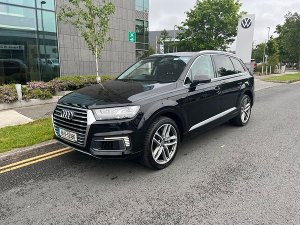 Audi Q7 SUV, Diesel Plug-in Hybrid, 2018, Black
