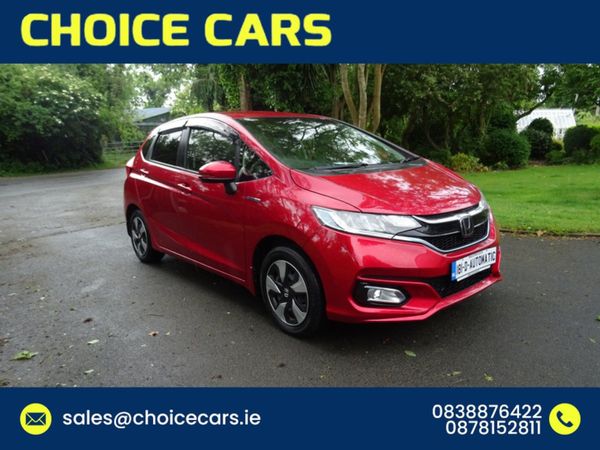Honda Fit Hatchback, Hybrid, 2018, Burgundy