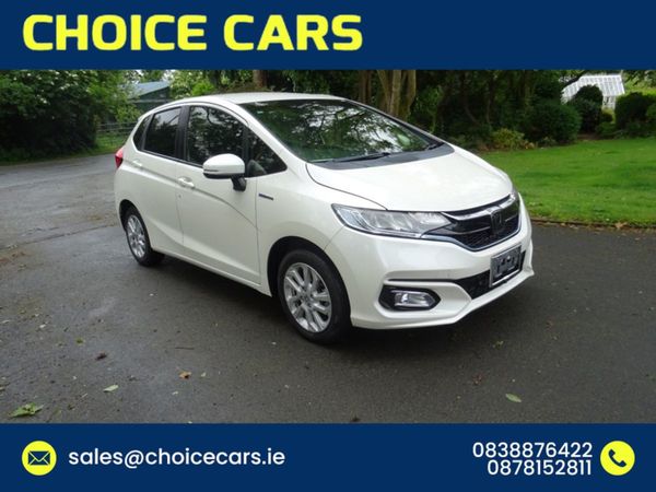 Honda Fit Hatchback, Hybrid, 2017, White