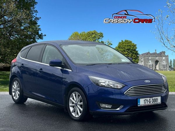 Ford Focus Hatchback, Diesel, 2017, Blue