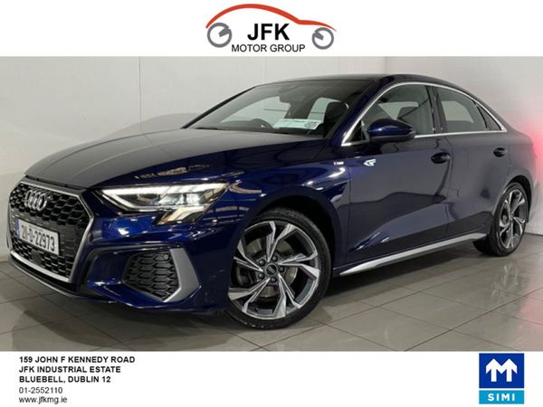 Audi A3 Saloon, Petrol, 2021, Blue