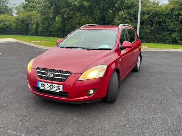 Kia Ceed Estate, Petrol, 2008, Red