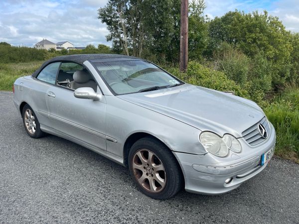 Mercedes-Benz CLK Convertible, Petrol, 2005, Silver