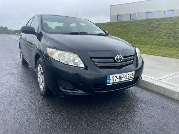 Toyota Corolla Saloon, Petrol, 2007, Black