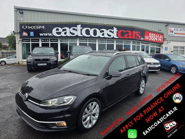 Volkswagen Golf Estate, Petrol, 2017, Black