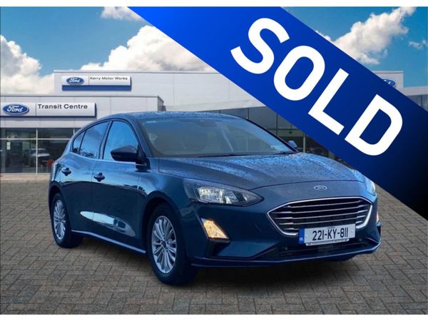 Ford Focus Hatchback, Petrol, 2022, Blue