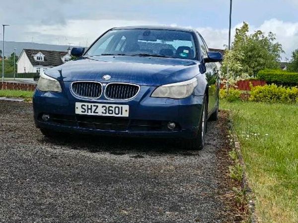 BMW 5-Series Saloon, Diesel, 2004, Blue