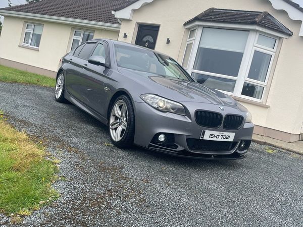 BMW 5-Series Saloon, Diesel, 2015, Grey