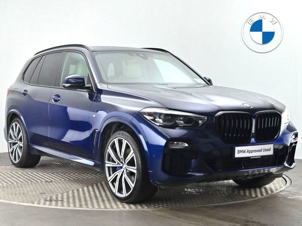 BMW X5 SUV, Diesel Hybrid, 2021, Blue
