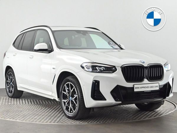 BMW X3 SUV, Petrol Plug-in Hybrid, 2022, White