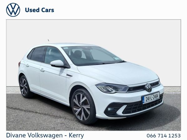 Volkswagen Polo Hatchback, Petrol, 2024, White