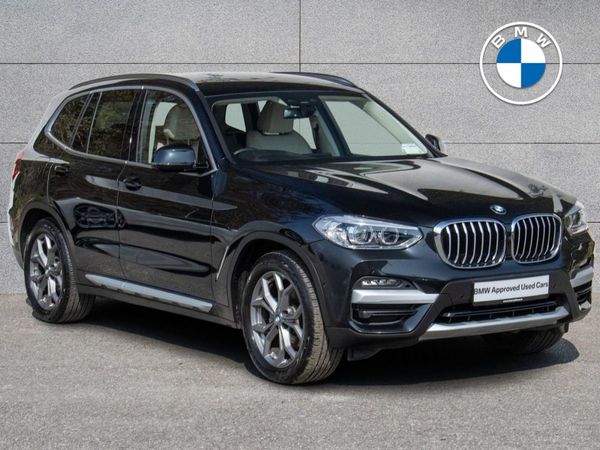 BMW X3 SUV, Diesel Hybrid, 2021, Black