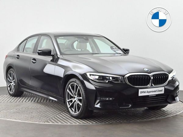 BMW 3-Series Saloon, Petrol, 2021, Black