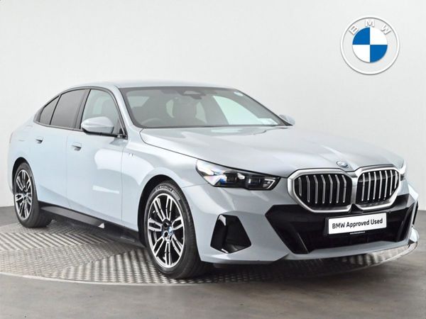 BMW 5-Series Saloon, Petrol Plug-in Hybrid, 2024, Grey
