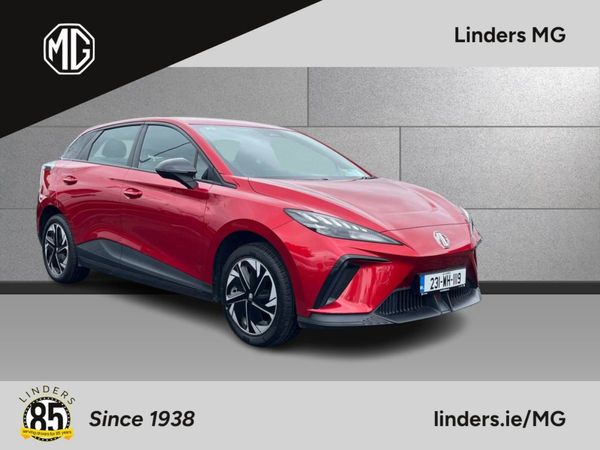 MG MG4 Hatchback, Electric, 2023, Red