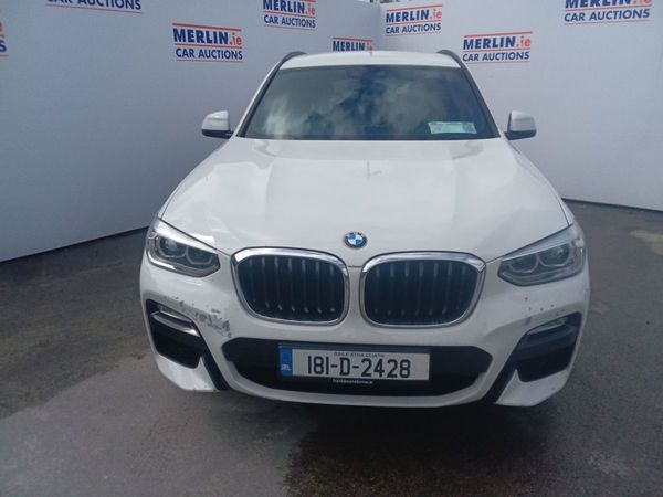 BMW X3 Estate, Diesel, 2018, White