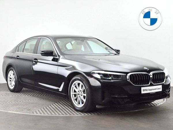 BMW 5-Series Saloon, Diesel Hybrid, 2023, Black