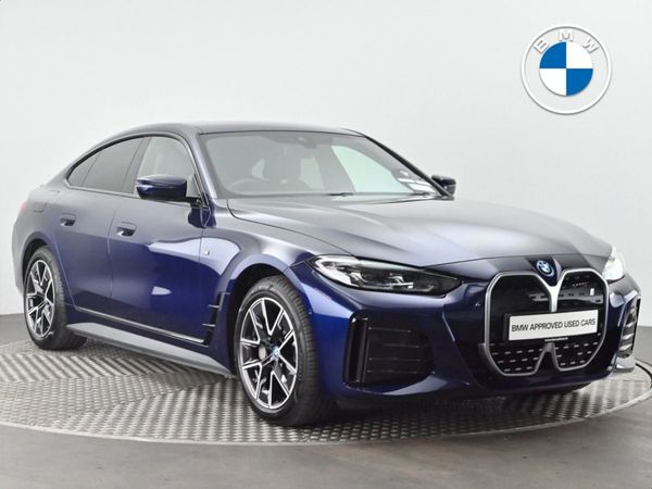 BMW i4 Hatchback, Electric, 2024, Blue