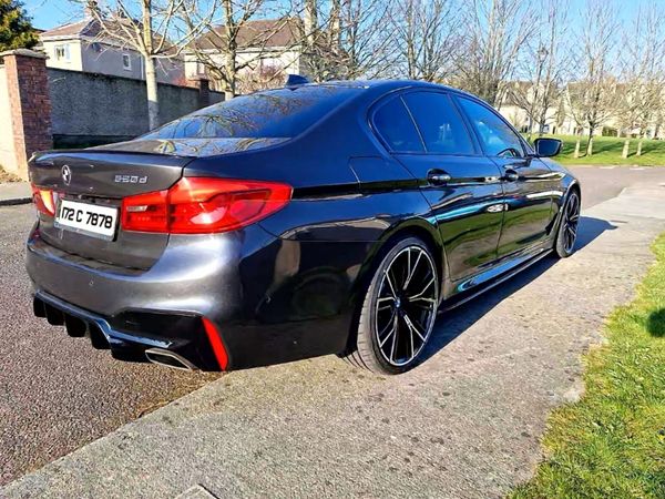 BMW 5-Series Saloon, Diesel, 2017, Grey