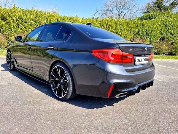 BMW 5-Series Saloon, Diesel, 2017, Grey