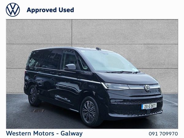 Volkswagen Multivan MPV, Petrol Plug-in Hybrid, 2025, Black