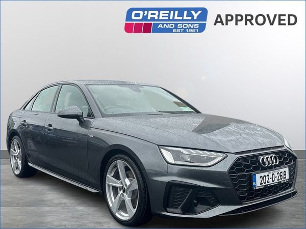 Audi A4 Saloon, Diesel, 2020, Grey