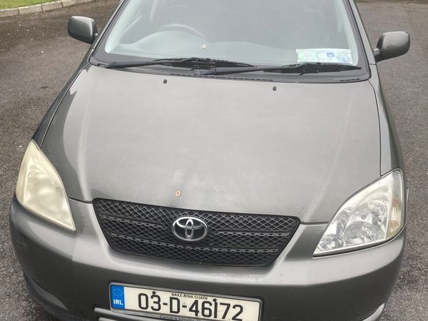 Toyota Corolla Hatchback, Petrol, 2003, Grey