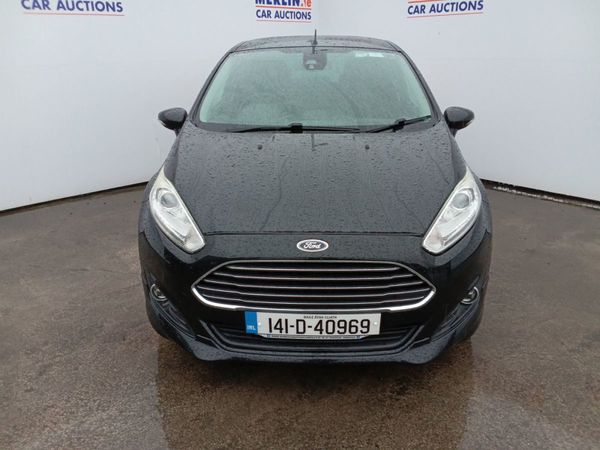 Ford Fiesta Hatchback, Petrol, 2014, Black