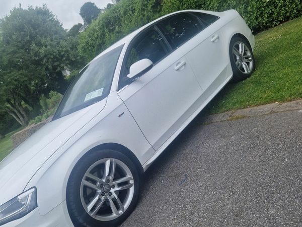Audi A4 Saloon, Petrol, 2014, White