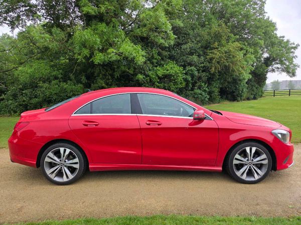 Mercedes-Benz CLA Saloon, Petrol, 2018, Red
