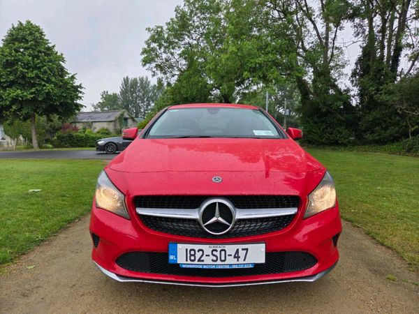 Mercedes-Benz CLA Saloon, Petrol, 2018, Red