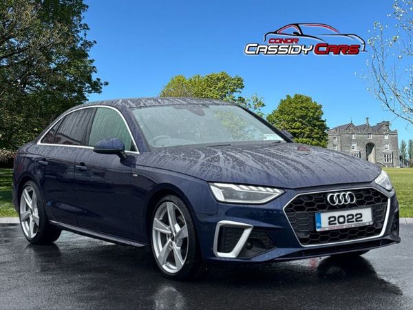 Audi A4 Saloon, Diesel, 2022, Blue