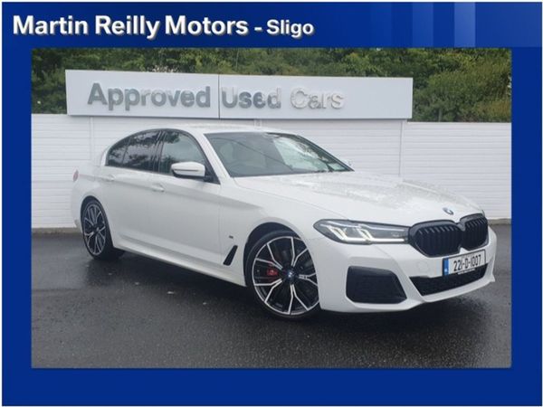 BMW 5-Series Saloon, Diesel, 2022, White