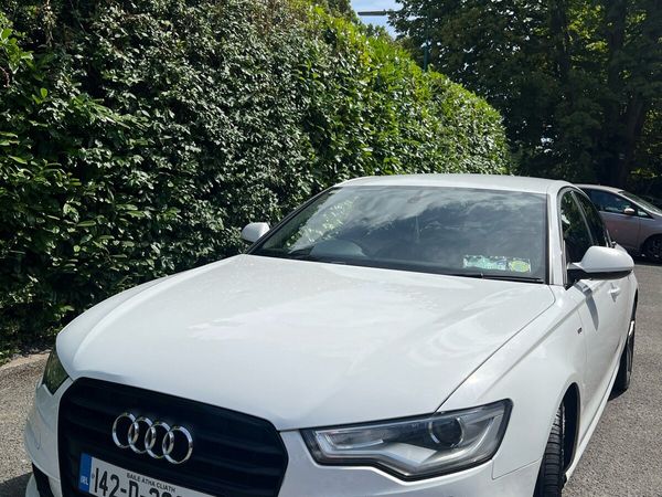 Audi A6 Saloon, Diesel, 2014, White